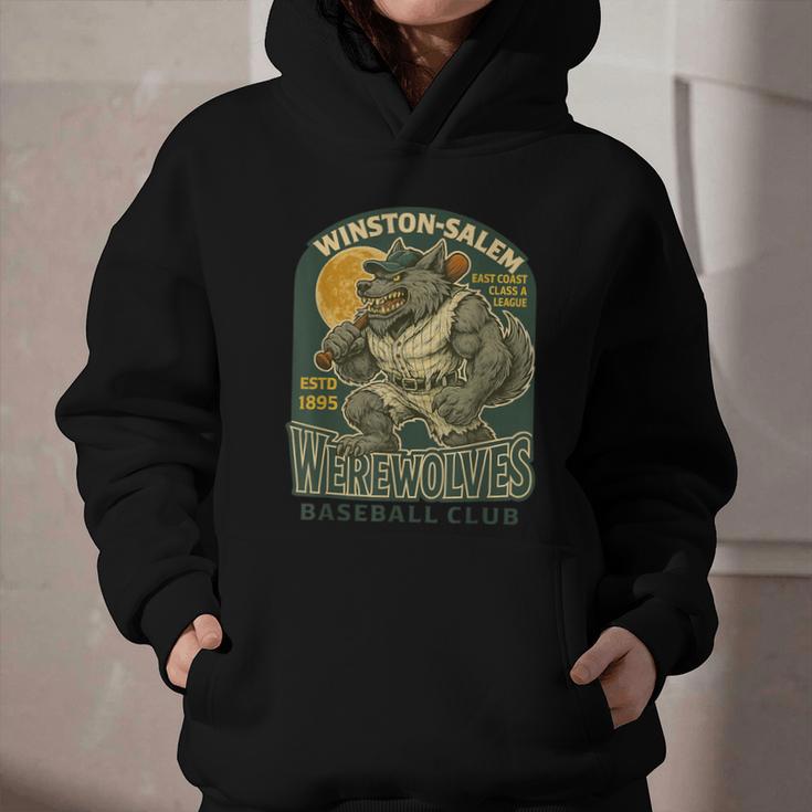 Winston-Salem Werewolves Minor League Baseball Club Graphic Youth Hoodie Winston-Salem Werewolves Minor League Baseball Club Graphic Youth Hoodie