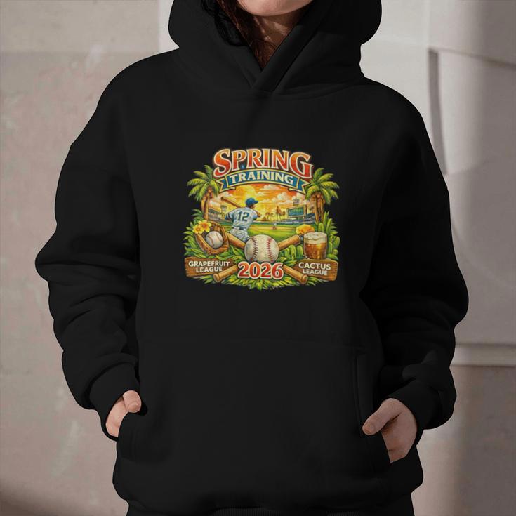 Women's Awesome Spring Trainings 2026 Baseball Arizona Florida Graphic Youth Hoodie Women's Awesome Spring Trainings 2026 Baseball Arizona Florida Graphic Youth Hoodie