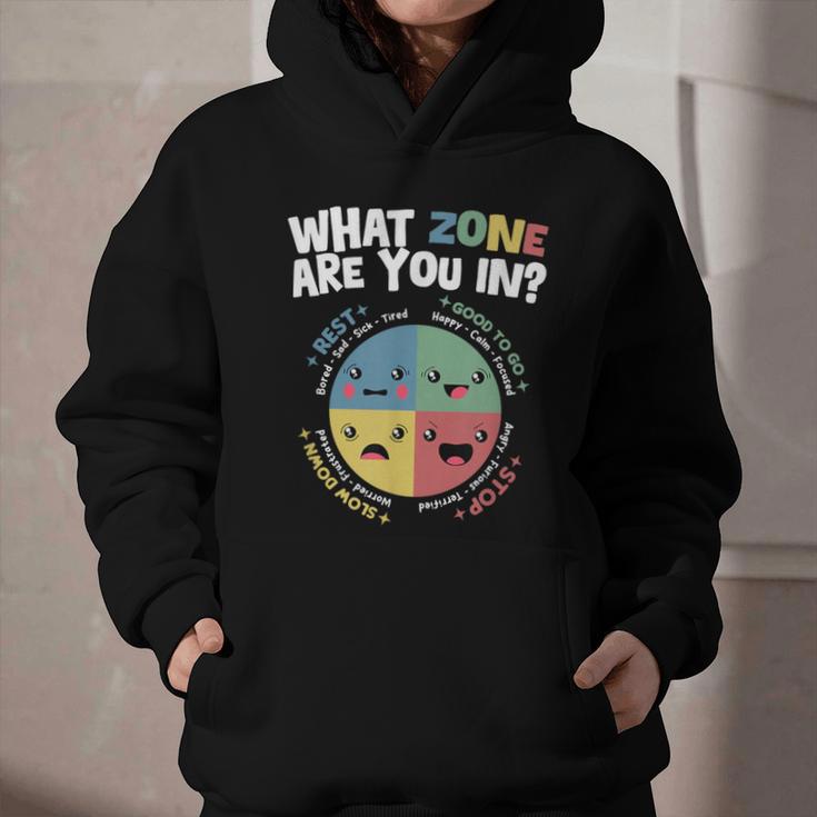 Zones Of Regulation School Counselor Back To School Emotion Graphic Youth Hoodie Zones Of Regulation School Counselor Back To School Emotion Graphic Youth Hoodie