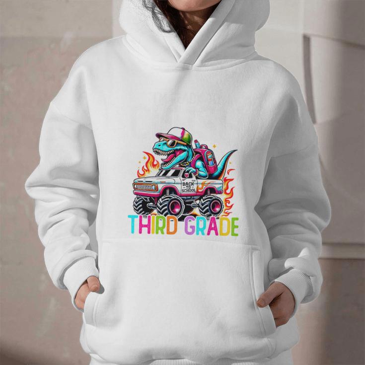 3rd Grade Back To School Kids Ready To Crush Third Grade Premium Tri-Blend Graphic Youth Hoodie
