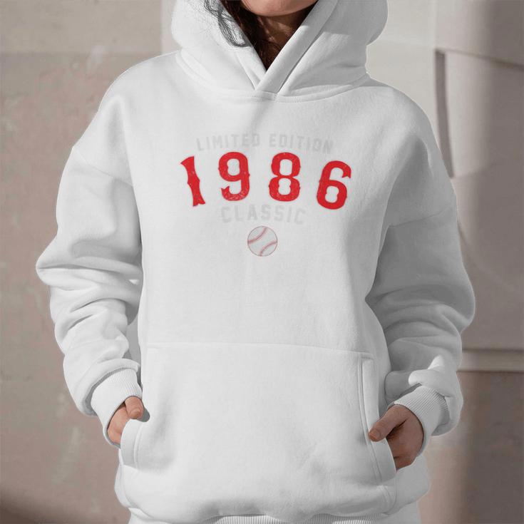 40 Year Old 1986 Classic Baseball 40th Birthday Graphic Youth Hoodie 40 Year Old 1986 Classic Baseball 40th Birthday Graphic Youth Hoodie
