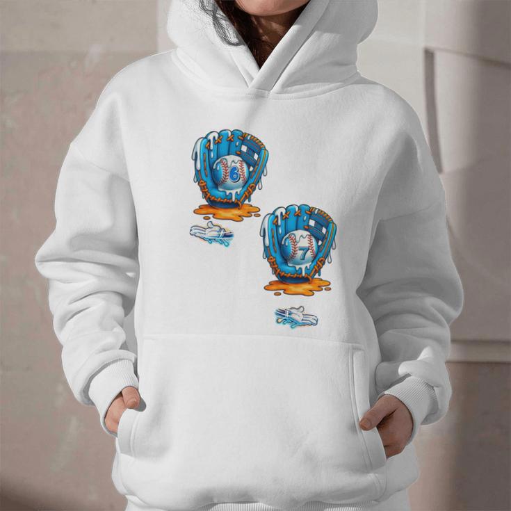 6-7 Meme Baseball Drip Team Glove Catcher Ice Cream Graphic Youth Hoodie 6-7 Meme Baseball Drip Team Glove Catcher Ice Cream Graphic Youth Hoodie