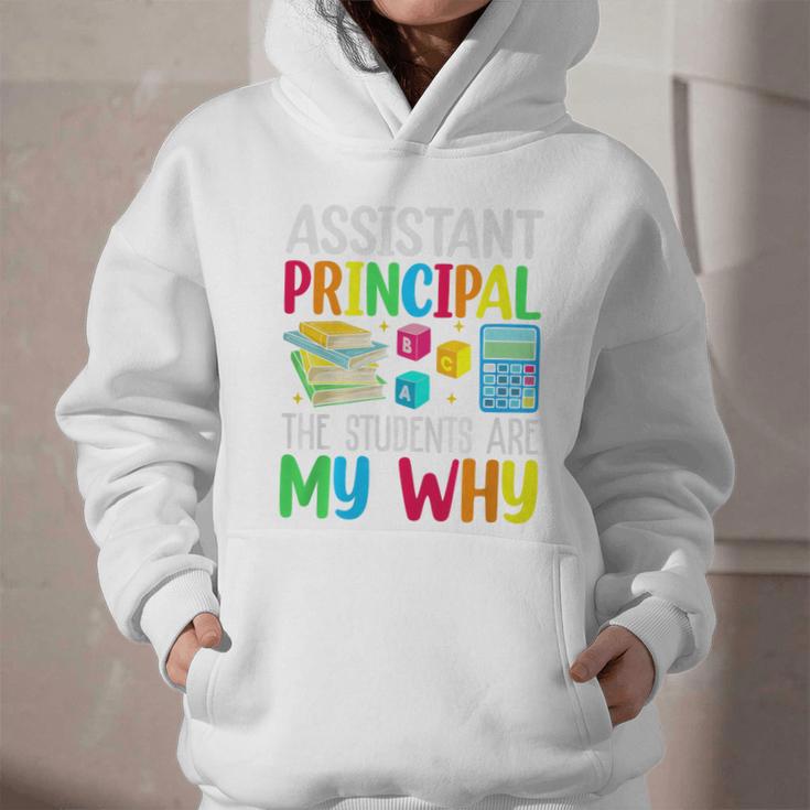 Back To School Assistant Principal The Students Are My Why Premium Tri-Blend Graphic Youth Hoodie Back To School Assistant Principal The Students Are My Why Premium Tri-Blend Graphic Youth Hoodie