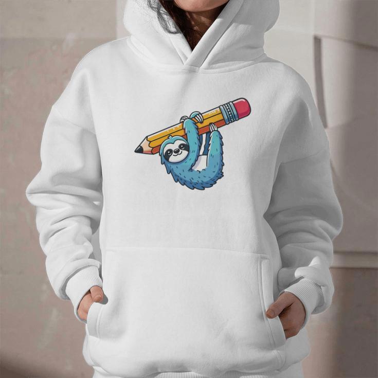 Back To School Seventh Grade Sloth Hanging Out In 7th Grade Performance Graphic Youth Hoodie