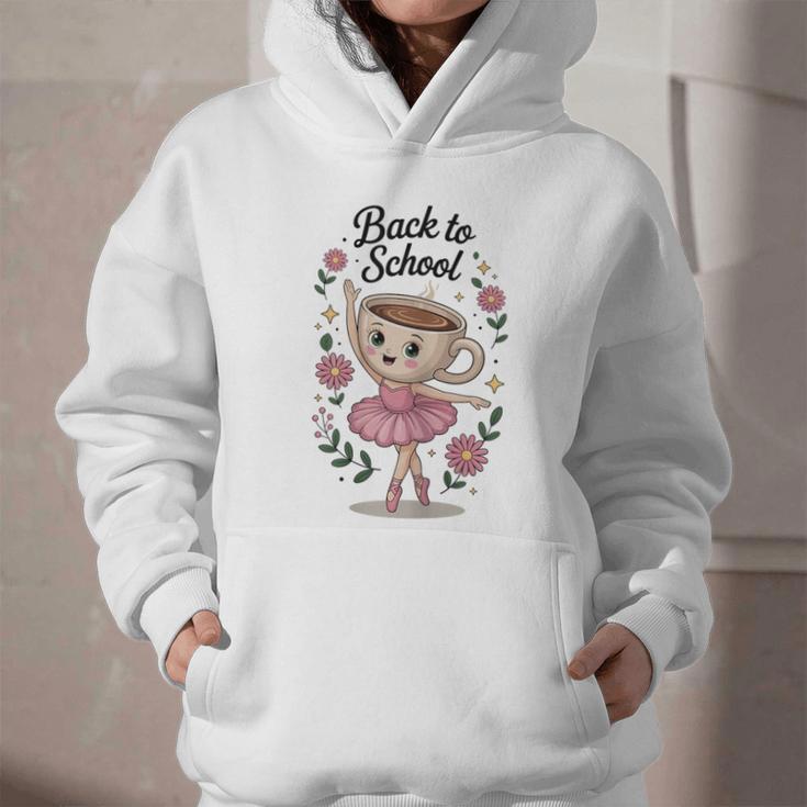 Ballerina Cappuccina Girls Italian Brainrot Back To School Graphic Youth Hoodie Ballerina Cappuccina Girls Italian Brainrot Back To School Graphic Youth Hoodie