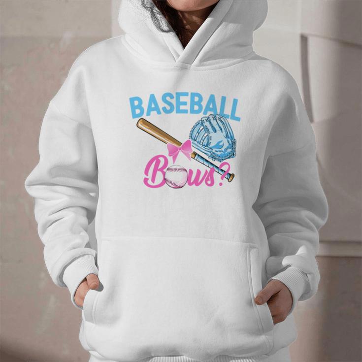 Baseball Or Bows Brother Loves You Gender Reveal Boy Or Girl Graphic Youth Hoodie Baseball Or Bows Brother Loves You Gender Reveal Boy Or Girl Graphic Youth Hoodie