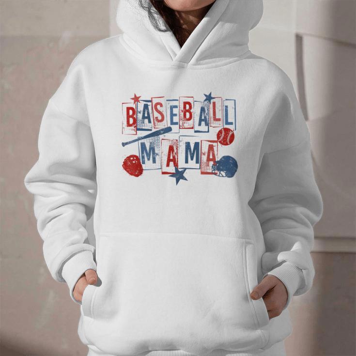 Baseball Mama Mom Mother Vintage Game Day Graphic Youth Hoodie Baseball Mama Mom Mother Vintage Game Day Graphic Youth Hoodie
