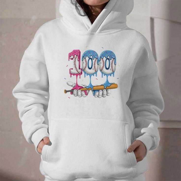 Baseball Player 100 Days Of School Sports Ice Cream Drip Premium Tri-Blend Graphic Youth Hoodie Baseball Player 100 Days Of School Sports Ice Cream Drip Premium Tri-Blend Graphic Youth Hoodie