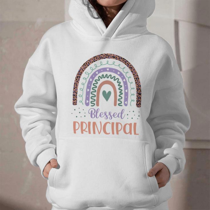 Blessed Principal Back To School Boho Rainbow Premium Tri-Blend Graphic Youth Hoodie Blessed Principal Back To School Boho Rainbow Premium Tri-Blend Graphic Youth Hoodie
