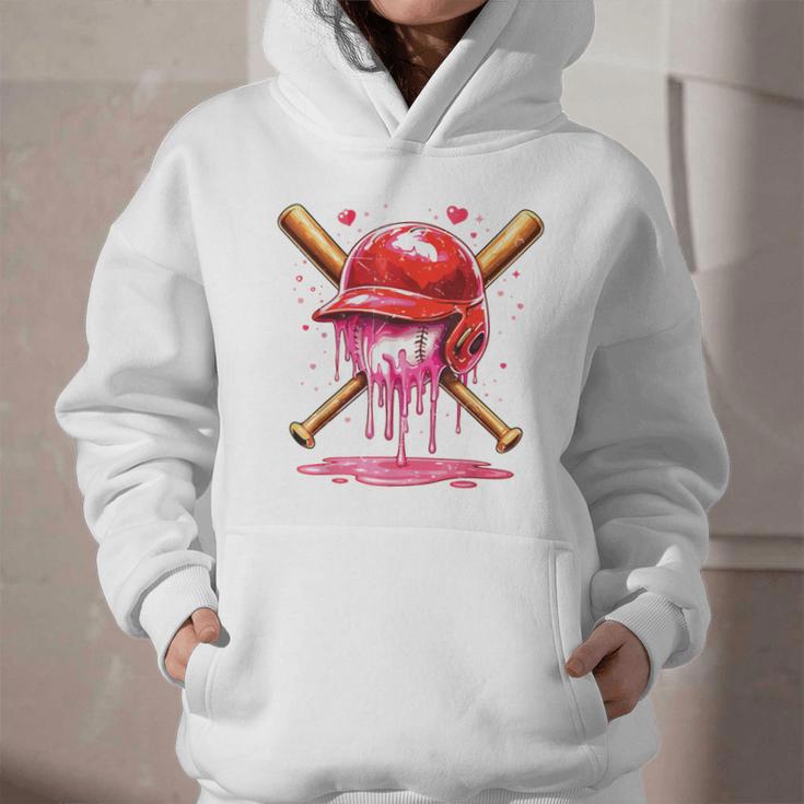 Boys Valentine Day Baseball Helmet Drip Ice-Cream Youth Kids Graphic Youth Hoodie Boys Valentine Day Baseball Helmet Drip Ice-Cream Youth Kids Graphic Youth Hoodie