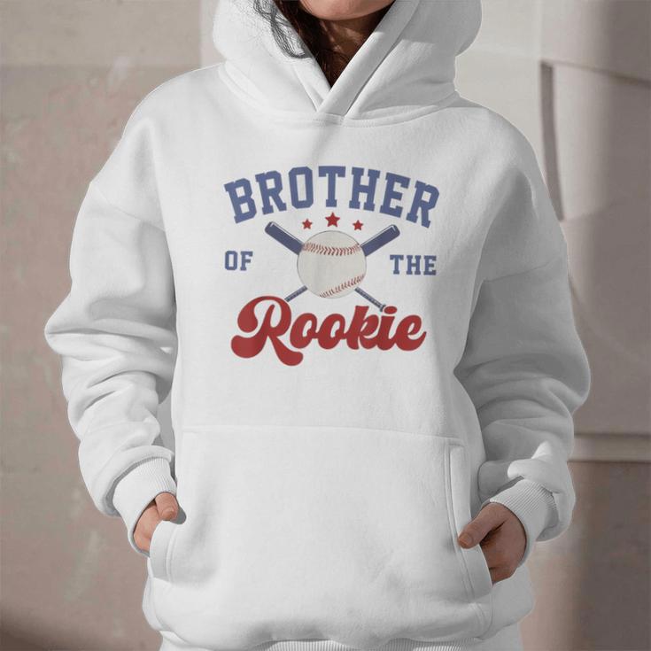Brother Of Rookie 1st Birthday Baseball Boy Family Matching Graphic Youth Hoodie Brother Of Rookie 1st Birthday Baseball Boy Family Matching Graphic Youth Hoodie