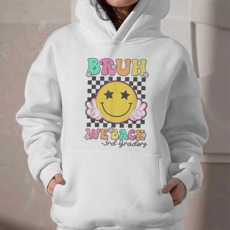 Bruh We Back 3rd Grade Girl Cute Back To School Third Grade Graphic Youth Hoodie Bruh We Back 3rd Grade Girl Cute Back To School Third Grade Graphic Youth Hoodie
