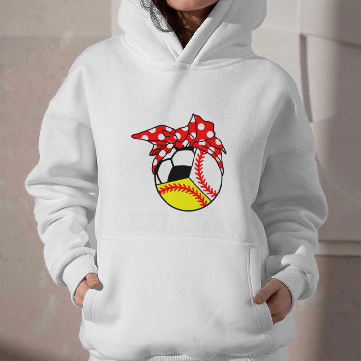 Busy Raising Ballers Baseball Softball Soccer Mom Premium Tri-Blend Graphic Youth Hoodie Busy Raising Ballers Baseball Softball Soccer Mom Premium Tri-Blend Graphic Youth Hoodie