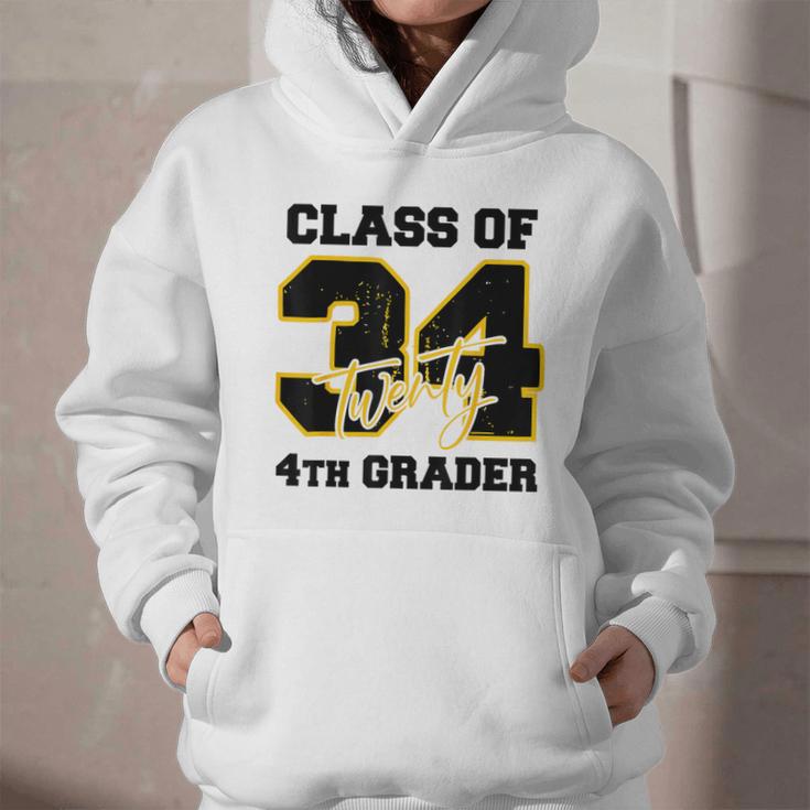 Class Of 2034 4th Grader Elementary School Back To School Graphic Youth Hoodie Class Of 2034 4th Grader Elementary School Back To School Graphic Youth Hoodie