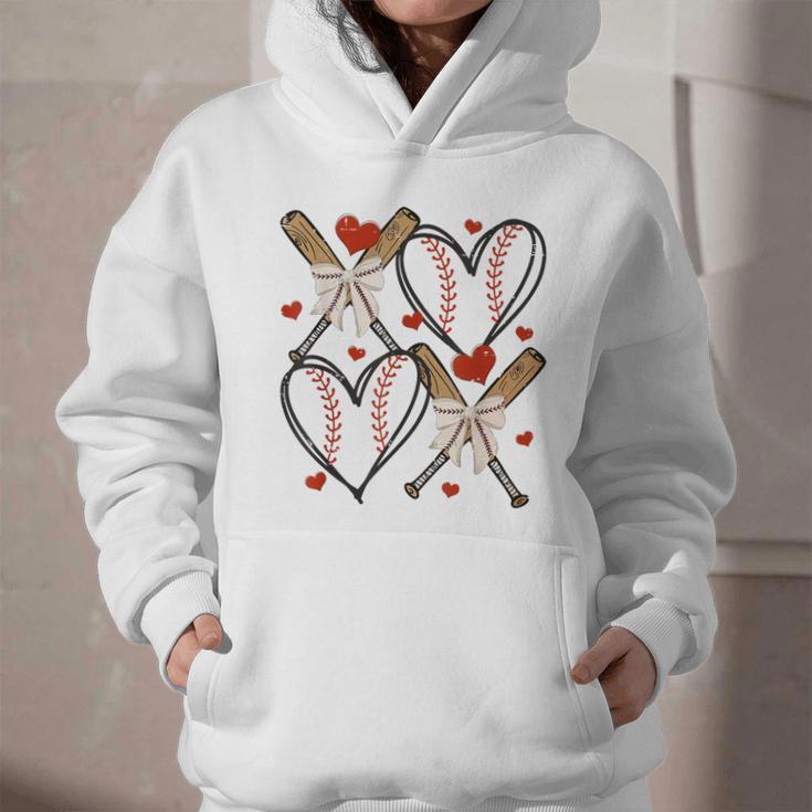 Coquette Bow XOXO Baseball Lover Heart Valentine Game Day Graphic Youth Hoodie Coquette Bow XOXO Baseball Lover Heart Valentine Game Day Graphic Youth Hoodie