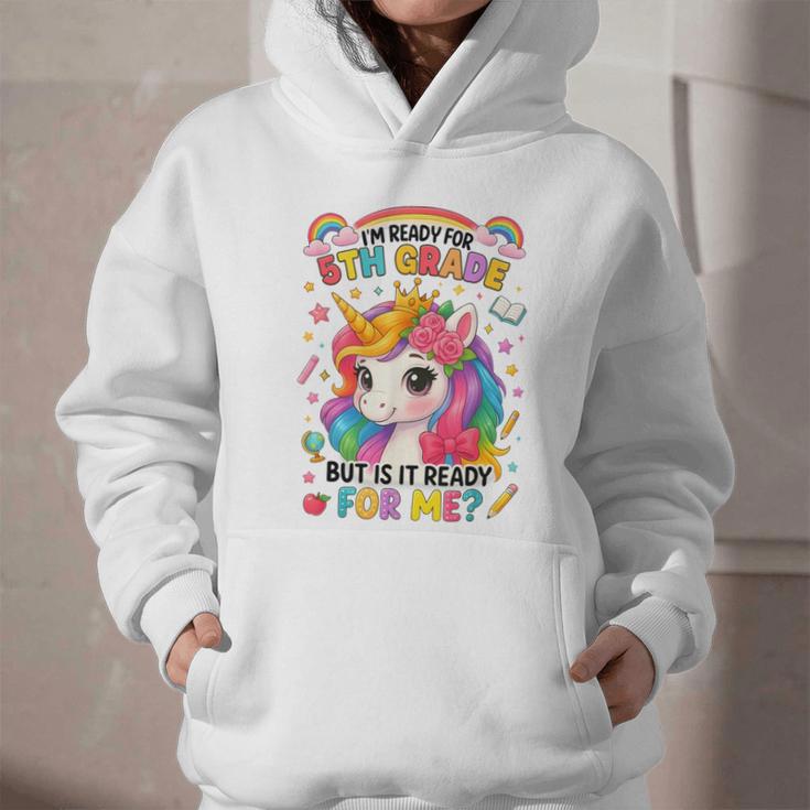 Crush Fifth Grade Girls Back To School Unicorn First Day Graphic Youth Hoodie Crush Fifth Grade Girls Back To School Unicorn First Day Graphic Youth Hoodie