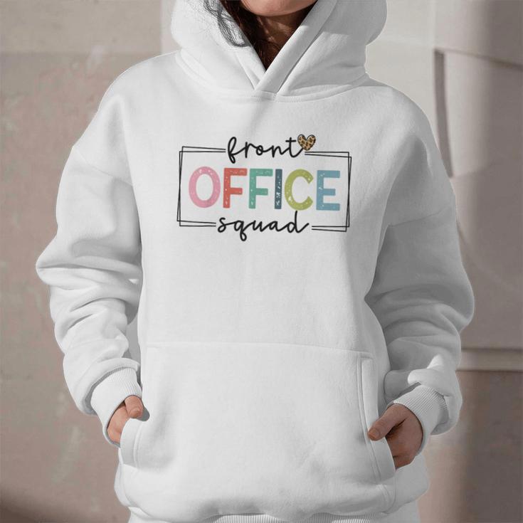 Cute Front Office Squad Secretary Admin Back To School Women Graphic Youth Hoodie Cute Front Office Squad Secretary Admin Back To School Women Graphic Youth Hoodie