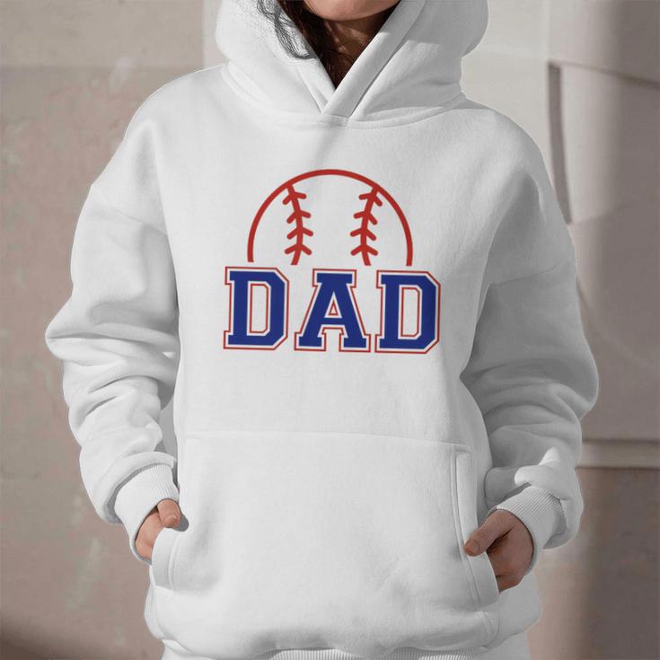 Dad Of Rookie 1st Birthday Baseball Boy Family Matching Graphic Youth Hoodie