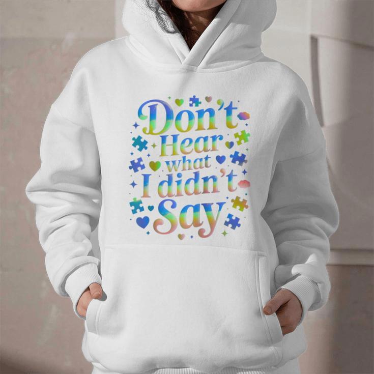 Don’t Hear What I Didn’t Say Autism Awareness Valentine Raglan Baseball Tee Graphic Youth Hoodie Don’t Hear What I Didn’t Say Autism Awareness Valentine Raglan Baseball Tee Graphic Youth Hoodie