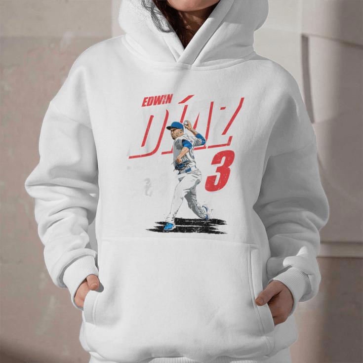 Edwin Diaz Los Angeles D Baseball Players MLBEDD204M Graphic Youth Hoodie Edwin Diaz Los Angeles D Baseball Players MLBEDD204M Graphic Youth Hoodie