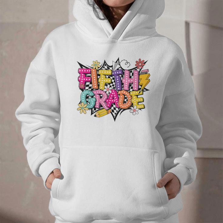 First Day Of School Fifth Grade Back To School Kids Graphic Youth Hoodie First Day Of School Fifth Grade Back To School Kids Graphic Youth Hoodie
