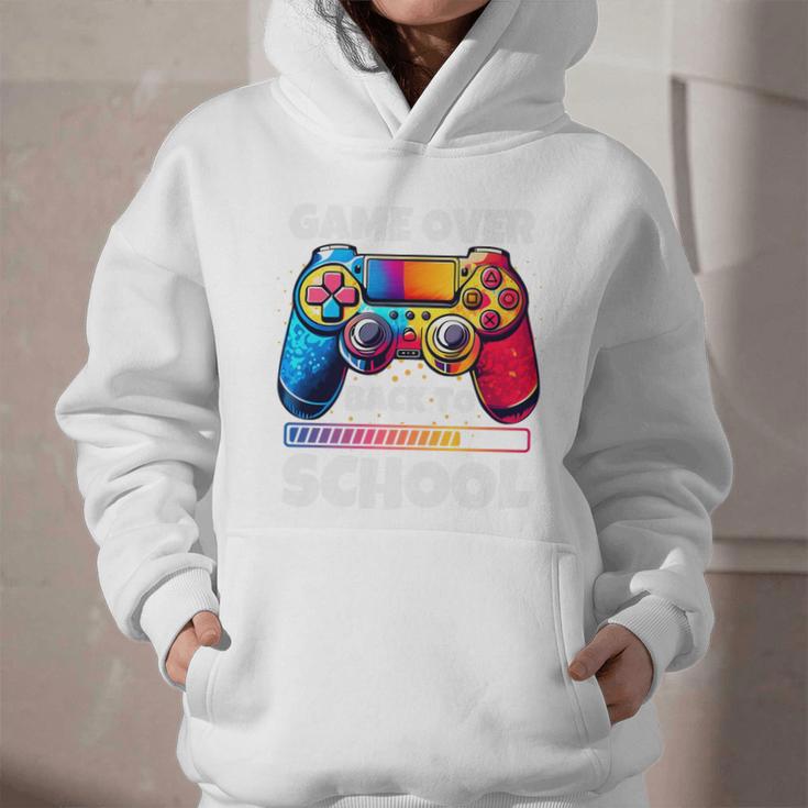 Game Over Back To School Gaming Controller Kids Gamer Premium Tri-Blend Graphic Youth Hoodie Game Over Back To School Gaming Controller Kids Gamer Premium Tri-Blend Graphic Youth Hoodie