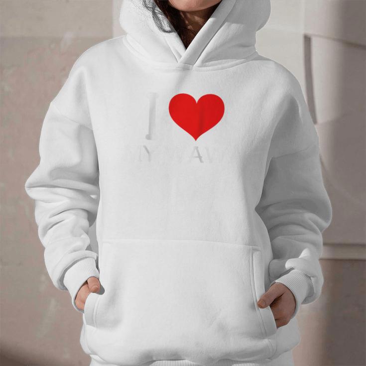 I Heart My Wawa Raglan Baseball Tee Graphic Youth Hoodie