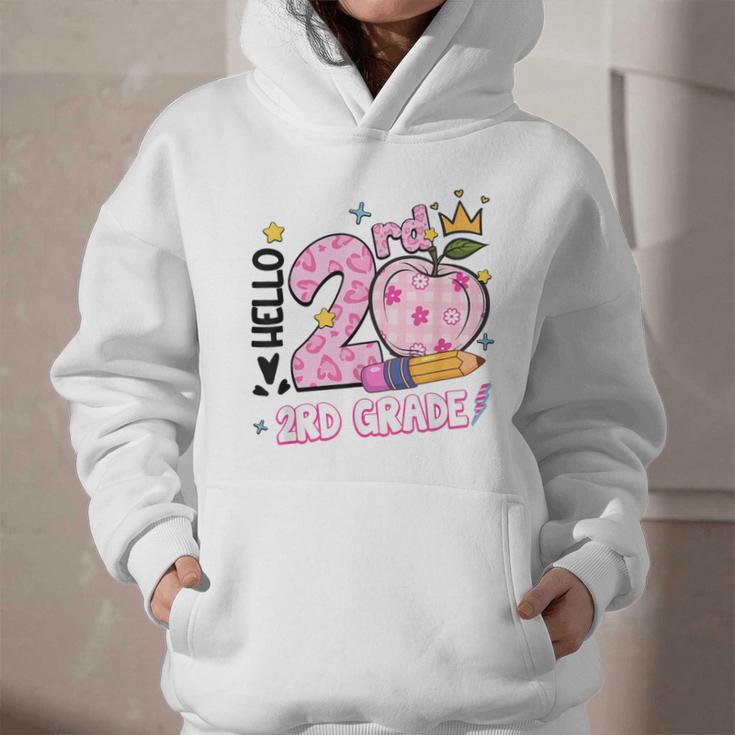 Hello Second 2nd Grade Leopard Tie Dye Girl Back To School Graphic Youth Hoodie Hello Second 2nd Grade Leopard Tie Dye Girl Back To School Graphic Youth Hoodie