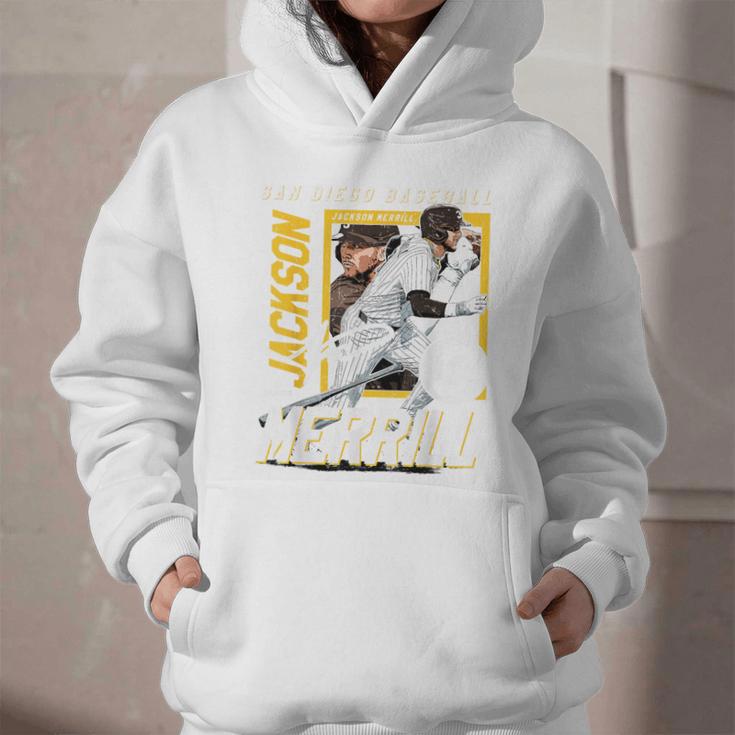 Jackson Merrill San Diego MLB Baseball Player MLBJME203M Graphic Youth Hoodie Jackson Merrill San Diego MLB Baseball Player MLBJME203M Graphic Youth Hoodie