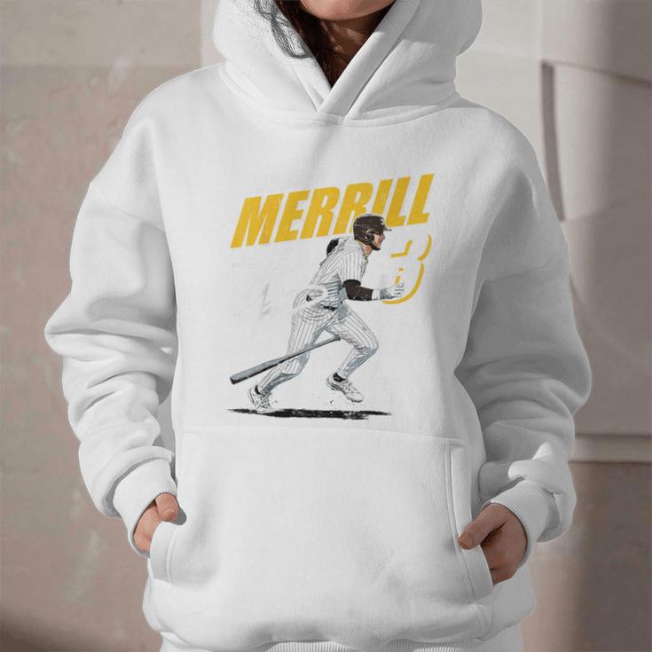 Jackson Merrill San Diego MLB Baseball Player MLBJME204M Graphic Youth Hoodie