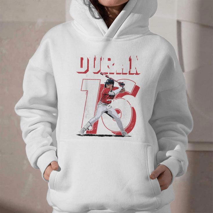 Jarren Duran Boston MLB Baseball Players MLBJDU201M Graphic Youth Hoodie Jarren Duran Boston MLB Baseball Players MLBJDU201M Graphic Youth Hoodie
