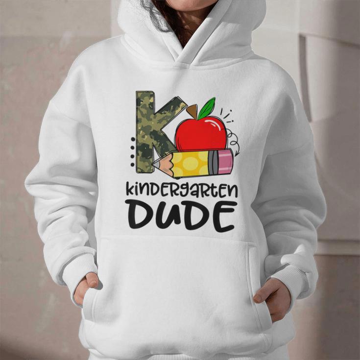 Kindergarten Dude Student Kindergarten Squad Back To School Graphic Youth Hoodie Kindergarten Dude Student Kindergarten Squad Back To School Graphic Youth Hoodie