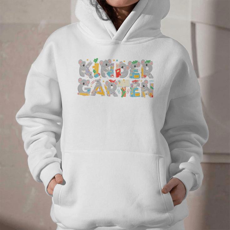 Koala Kindergarten Back To School Kids Boys Girls Premium Tri-Blend Graphic Youth Hoodie