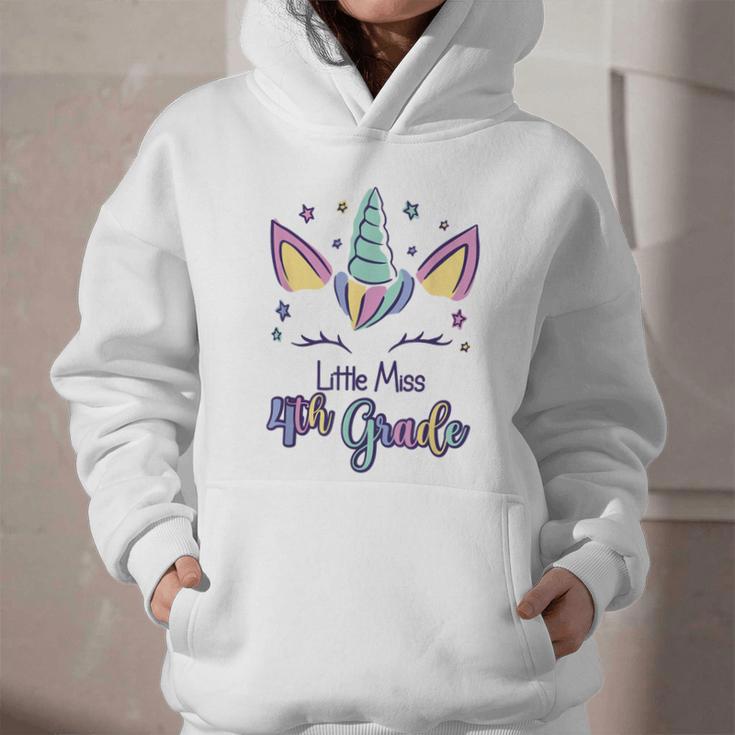 Little Miss Fourth Grade 2026 Back To School 4th Grade Girls Graphic Youth Hoodie Little Miss Fourth Grade 2026 Back To School 4th Grade Girls Graphic Youth Hoodie