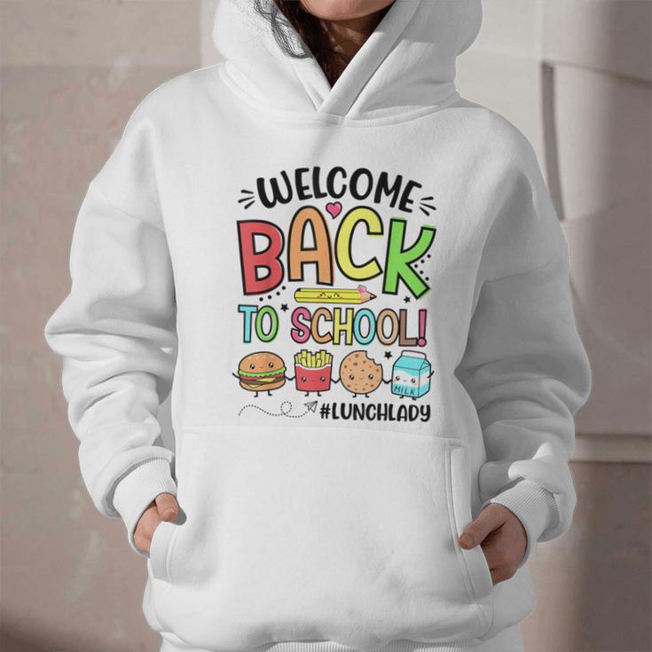 Lunch Lady Welcome Back To School First Day Of School Graphic Youth Hoodie Lunch Lady Welcome Back To School First Day Of School Graphic Youth Hoodie