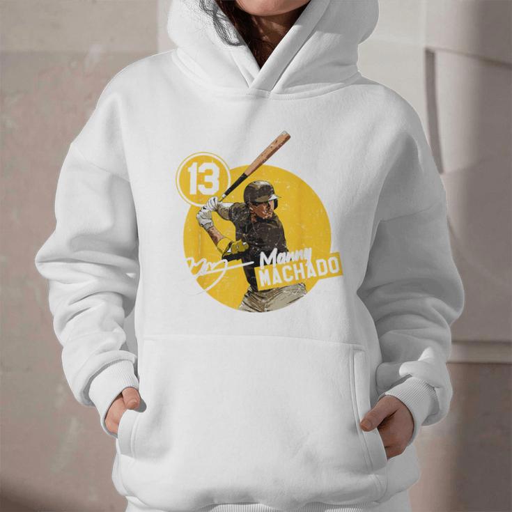 Manny Machado San Diego MLB Baseball Players MLBMAC4056 Graphic Youth Hoodie