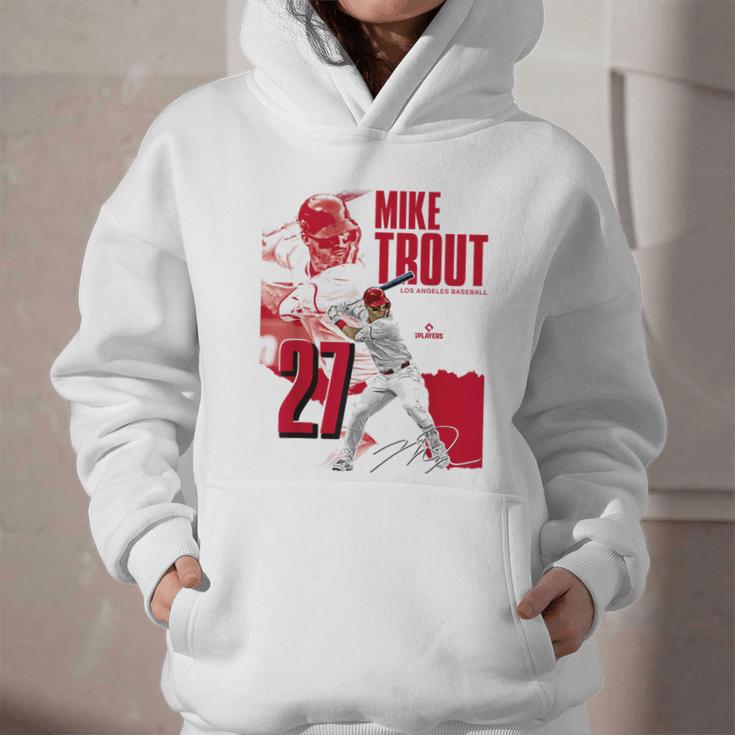 Mike Trout Los Angeles A MLB Baseball Players MLBMTR304N Graphic Youth Hoodie Mike Trout Los Angeles A MLB Baseball Players MLBMTR304N Graphic Youth Hoodie