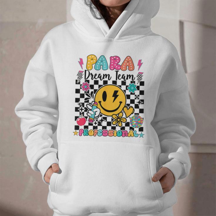 Para Dream Team Paraprofessional First Day Back To School Graphic Youth Hoodie Para Dream Team Paraprofessional First Day Back To School Graphic Youth Hoodie