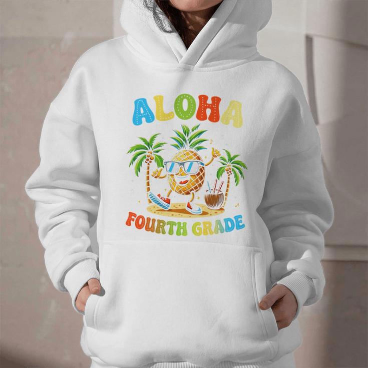 Pinapple Beach Back To School Day Aloha Fourth Grade Performance Graphic Youth Hoodie Pinapple Beach Back To School Day Aloha Fourth Grade Performance Graphic Youth Hoodie