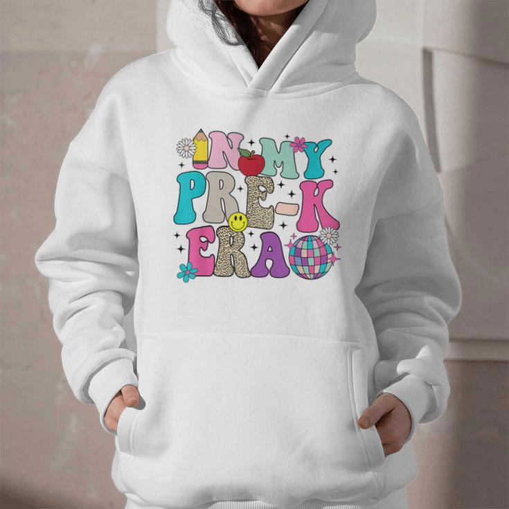 In My Pre-K Era Back To School Retro Groovy Preschool Graphic Youth Hoodie In My Pre-K Era Back To School Retro Groovy Preschool Graphic Youth Hoodie