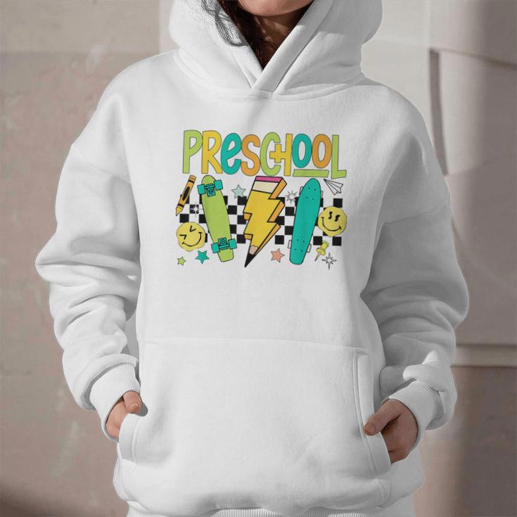 Preschool Skateboard Back To School Boy Girl Kid Graphic Youth Hoodie