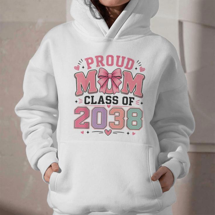 Proud Mom Class Of 2038 Retro Kindergarten Back To School Graphic Youth Hoodie Proud Mom Class Of 2038 Retro Kindergarten Back To School Graphic Youth Hoodie