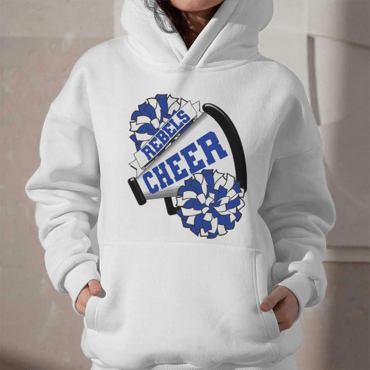 Rebels Cheer Back To School Cheerleading Spirit B Premium Tri-Blend Graphic Youth Hoodie