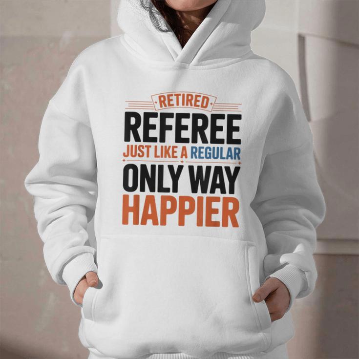 Retired Basketball Referee For Baseball Refs Graphic Youth Hoodie