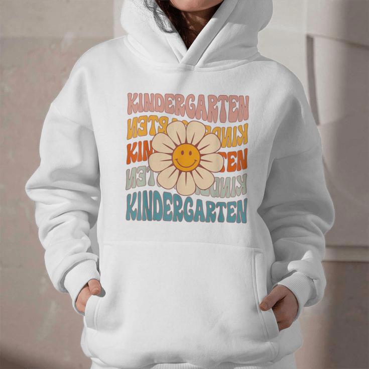 Retro Kindergarten Daisy Colorful Back To School Student Kid Graphic Youth Hoodie Retro Kindergarten Daisy Colorful Back To School Student Kid Graphic Youth Hoodie