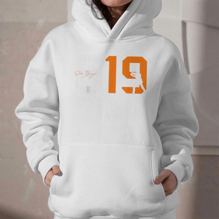 Retro San Diego 619 Vintage 90's Baseball Sports Style Lover Graphic Youth Hoodie