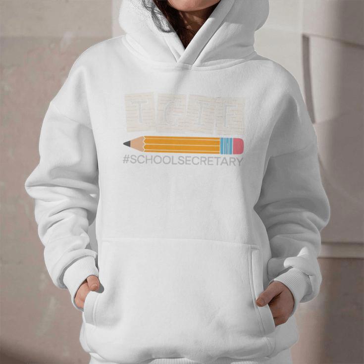 School Secretary Back To School Assistant Job Profession Premium Tri-Blend Graphic Youth Hoodie