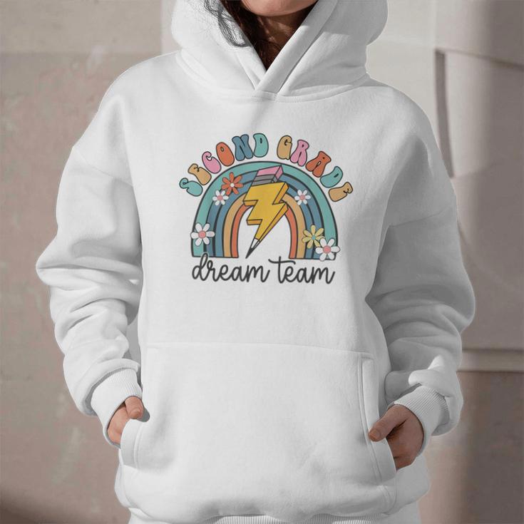 Second Grade Dream Team 1st Day Of 2nd Grade Back To School Graphic Youth Hoodie Second Grade Dream Team 1st Day Of 2nd Grade Back To School Graphic Youth Hoodie