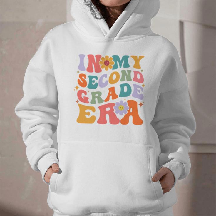 In My Second Grade Era Back To School Retro Groovy 2nd Grade Graphic Youth Hoodie In My Second Grade Era Back To School Retro Groovy 2nd Grade Graphic Youth Hoodie