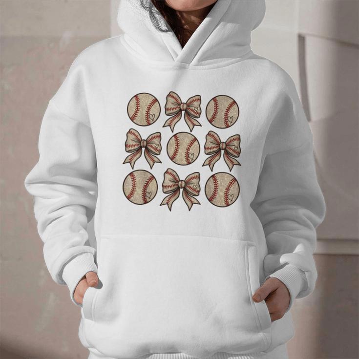 Soccer Bow Game Day Baseball Coquette Bow Women Girls Graphic Youth Hoodie Soccer Bow Game Day Baseball Coquette Bow Women Girls Graphic Youth Hoodie
